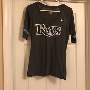 Rays baseball shirt, 3/4 sleeve